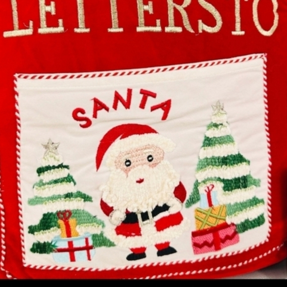 Fun Letters To Santa Pillow-NWT - Picture 7 of 7